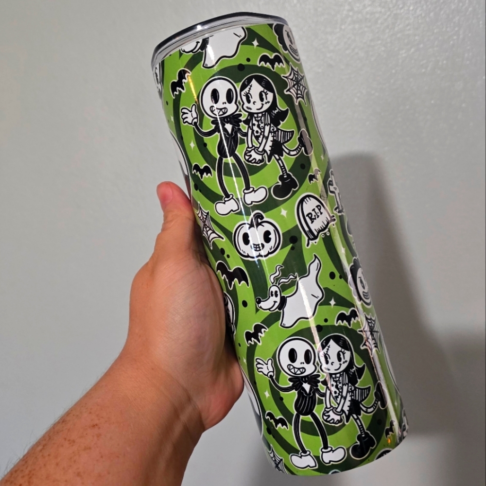 Vintage Nightmare before Christmas Cartoon 20 oz stainless steel Tumbler